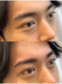 メンズアイブロウ眉毛メンズマッシュメンズパーマメンズカラー