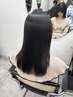 【ひなこ限定】髪質改善ストレート＋艶髪トリートメント ￥25,000→￥19,000