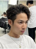 ツイストスパイラルパーマハーフバック
