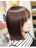【前髪・ストレート】前髪・縮毛矯正で、自然な、やわらかい前髪にしましょう