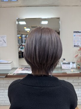 ヘア ルミナス バイ フォルテ(HAIR LUMINAS by FORTE) シルバーカラー/ブリーチ/ダブルカラー/ショート