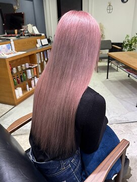 ストゥー(StueW.) ブリーチケアカラーピンク[倉敷][岡山][岡山美容室]