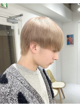 メンズペレ 渋谷(MEN'S PELE) ニュアンスパーマ/韓国マッシュ/スパイキーショート/渋谷