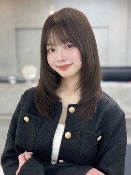 ヴェイン 渋谷(vain) レイヤーカット小顔似合わせ前髪ナチュラルワンカール美髪艶髪