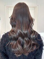 アルバム 銀座(ALBUM GINZA)&nbsp;顔周りレイヤーロング美髪韓国ヘアおくれ毛_ba543271