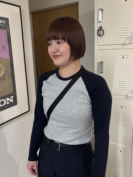 リビング 津田沼(LIVING) ミニボブ/オレンジブラウン【津田沼駅】