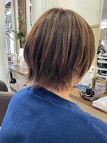コアフィールフィス(COIFFURE fils) ショートボブ 髪質改善トリートメント