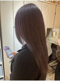 ブリーチなしラベンダーベージュ
