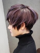 クレメント サロン ブル(Clement Salon Bull)&nbsp;【松戸BULL】サロンスタイル☆刈り上げショート×デザインカラー