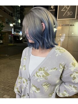 ラ キング(LA KING) ルーツカラー/デザインカラー/ブリーチカラー/裾カラー