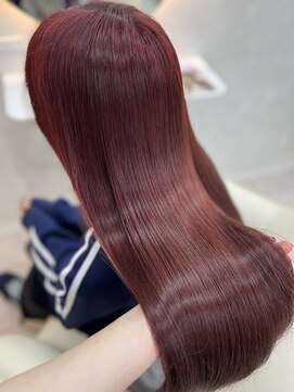 エス(Ess) 美髪/ワイドバング/ホワイトブロンド[髪質改善/ヘアセット/大宮]