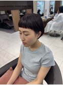 オン眉ベリーショート