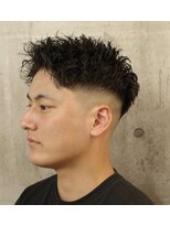 メゾンフォーメン 心斎橋店(Maison for men)&nbsp;大人ショートピンパーマ/フェード/スパイキーショート