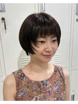 フェイス 石川町 (FACE) ショートボブ×レイヤー×透明感カラー×横浜×20代×30代