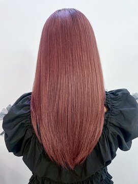 アルバム 新宿(ALBUM SHINJUKU) 韓国ヘアロングダブルカラーおくれ毛_ba567101