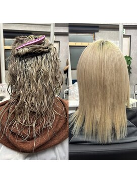 ウル バイ ドット(ulu by dot.) 【かがみ】髪質改善トリートメント/ブリーチ毛縮毛矯正[町田駅]