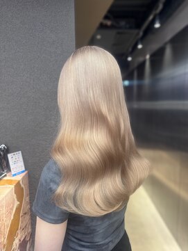 エン 栄店(enne) 大人ガーリー/ダークアッシュ/ミディアムレイヤーカット/栄