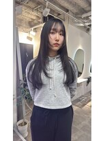 アフィナー 新宿(Afinar) ブリーチハイライト髪質改善ダブルカラーレイヤーカット/新宿駅