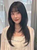 クム(kumu)&nbsp;韓国へア/レイヤー/顔周り/ボブ/透明感カラー
