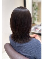 アンベリールフルー(EMBELLIR fleur)&nbsp;AVEDAカラー【ショコラブラウン】大人のくびれミディ 30代40代