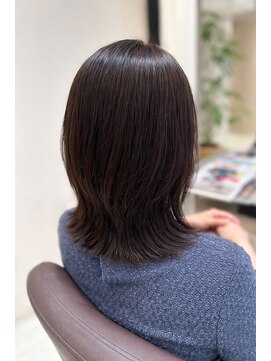 アンベリールフルー(EMBELLIR fleur) AVEDAカラー【ショコラブラウン】大人のくびれミディ 30代40代