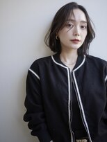 ヌヌ 渋谷 原宿 明治神宮前(nunu)&nbsp;レイヤーカットウルフカットボブグレージュオリーブべージュ