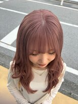 フィット ヒュー 千葉(fit hue)&nbsp;イメチェン/ピンクベージュ/アンブレラカラー/前髪【千葉駅】
