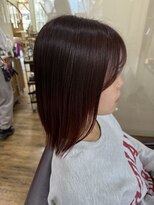 イタクラ 赤道店 (ITAKURA)&nbsp;プツっとロブ/ロングボブ/ミディアムボブ/チェリーブラウン