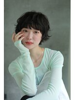 マグノリア(MAGNOLiA) SHOTAガーリーショートパーマ