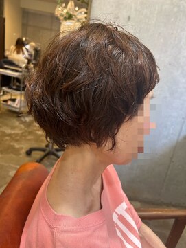 アリュー(allu) ショートでふわっとパーマ