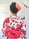 浴衣着付け、ヘアセット