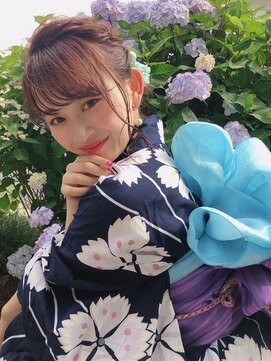 ノアフライ(NOAH FLY) ♪浴衣でカジュアル可愛いゆるヘアアレンジ♪