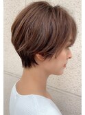 30代40代50代人気 ショートボブ ハンサムショート 美シルエット