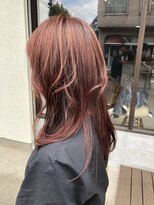 ノア(noa.)&nbsp;フルハイライト×ピンクベージュ