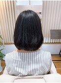 伸ばし途中にもおすすめ!ミディボブ♪