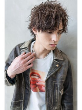 ケアリー 武蔵小杉(Carelly) AUSTIN メンズアップバング×束感ショートマッシュ