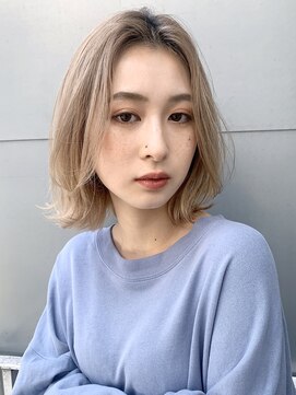 アイティー バイ アルバム 中野店(IT by ALBUM) エアリーワンカールボブ_ショートパーマエアリーミディ_38179