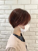 ジュール 銀座(Joule)&nbsp;オフィスヘア/エアリーミディ/ショートパーマ/ホワイトアッシュ