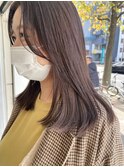 柔らかラベージュ・アッシュバイオレット