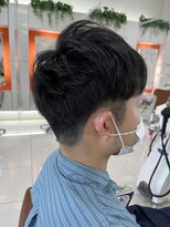 フォルテ 中田店 高め刈り上げマッシュ