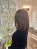 【艶髪＊髪質改善酸性ストレート】カット＋シルキーエステストレート¥15,000