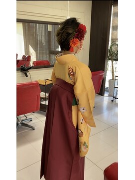 ラグーンヘアー(Lagoon hair) 袴ショートヘアセット♪