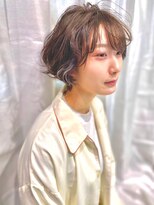 リュネッツ あざみ野店(lunettes)&nbsp;【人気デザイン】インナーパープル×ふんわりショートボブ