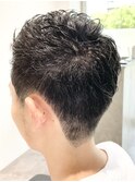メンズツーブロックスタイル