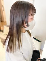 バブ バイネオリーブ(Bab by neolive)&nbsp;プツッと姫カットミディアム☆顔まわりレイヤー