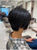 襟足すっきりショートカット