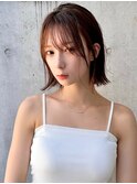 小顔ショート　マッシュショート　丸みショート　ミニボブ