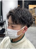 ツイストスパイラルパーマツイストパーマ刈り上げ万代新潟駅