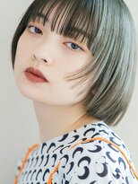 ミンクス ギンザ セントラル(MINX ginza central) イメチェンヘアスタイル ハッシュカット フルバング 似合わせ