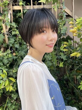 アンド ストーリーズ(&STORIES) ショートボブ髪型20代30代40代50代前髪あり前髪なし面長【橋本】